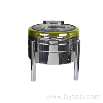Small Round Chafing Dish with Buffet Frame Chafer